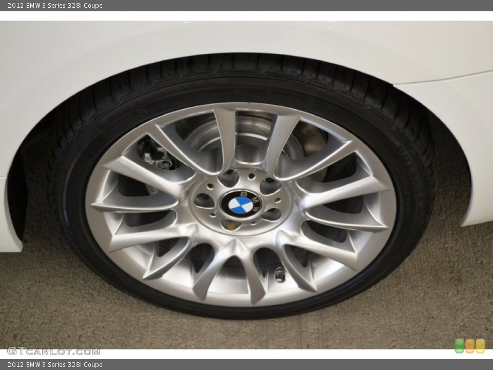 2012 BMW 3 Series 328i Coupe Wheel and Tire Photo #57162043