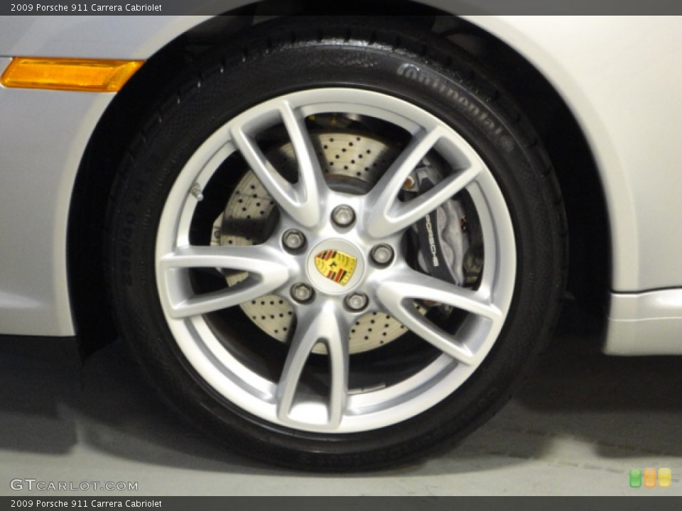 2009 Porsche 911 Carrera Cabriolet Wheel and Tire Photo #57164080