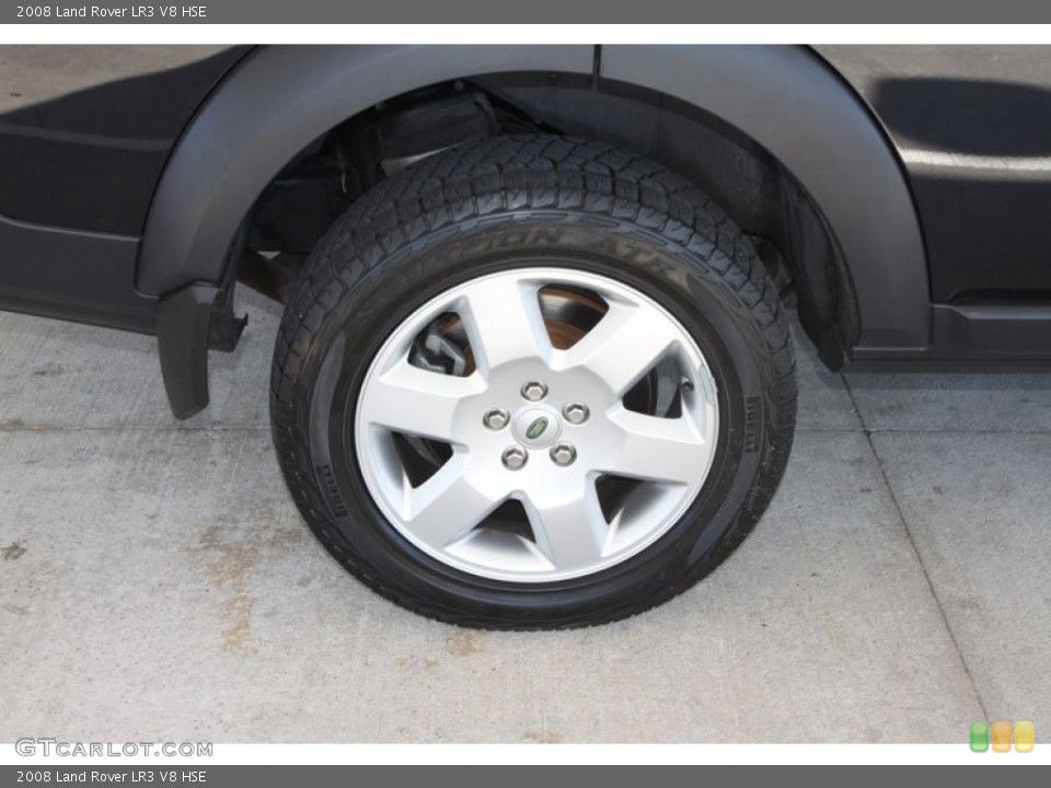 2008 Land Rover LR3 V8 HSE Wheel and Tire Photo #57164120