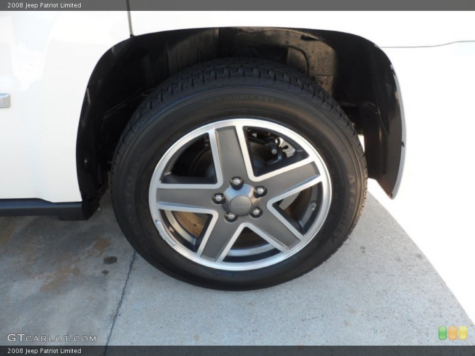 2008 Jeep Patriot Limited Wheel and Tire Photo #57165559