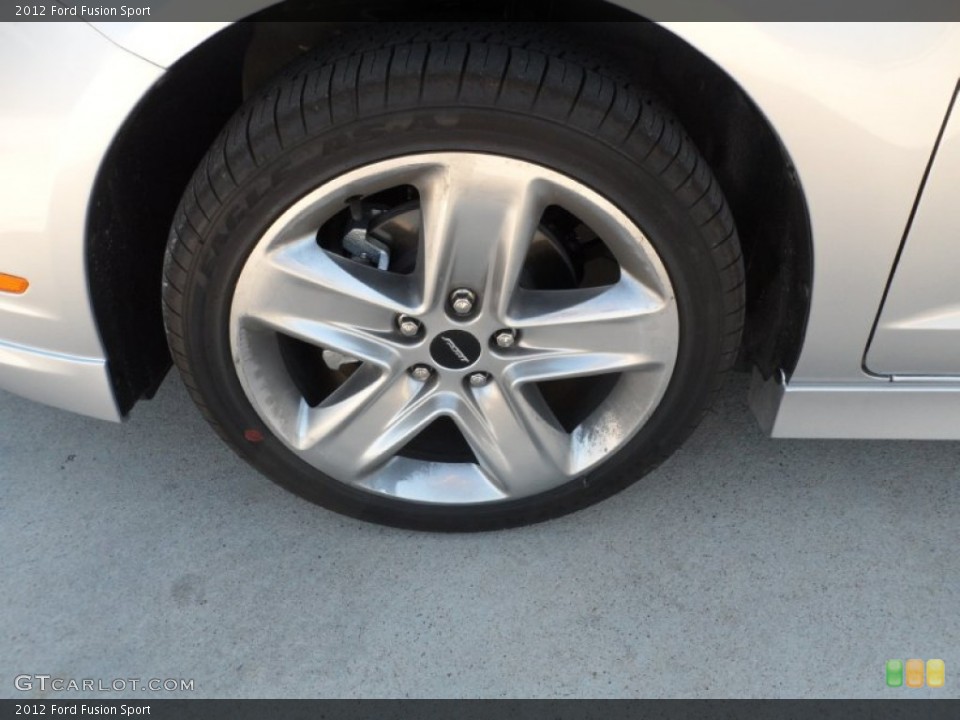 2012 Ford Fusion Sport Wheel and Tire Photo #57167177