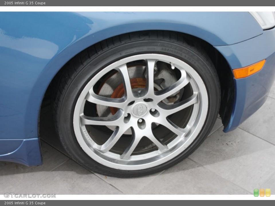 2005 Infiniti G 35 Coupe Wheel and Tire Photo #57167408