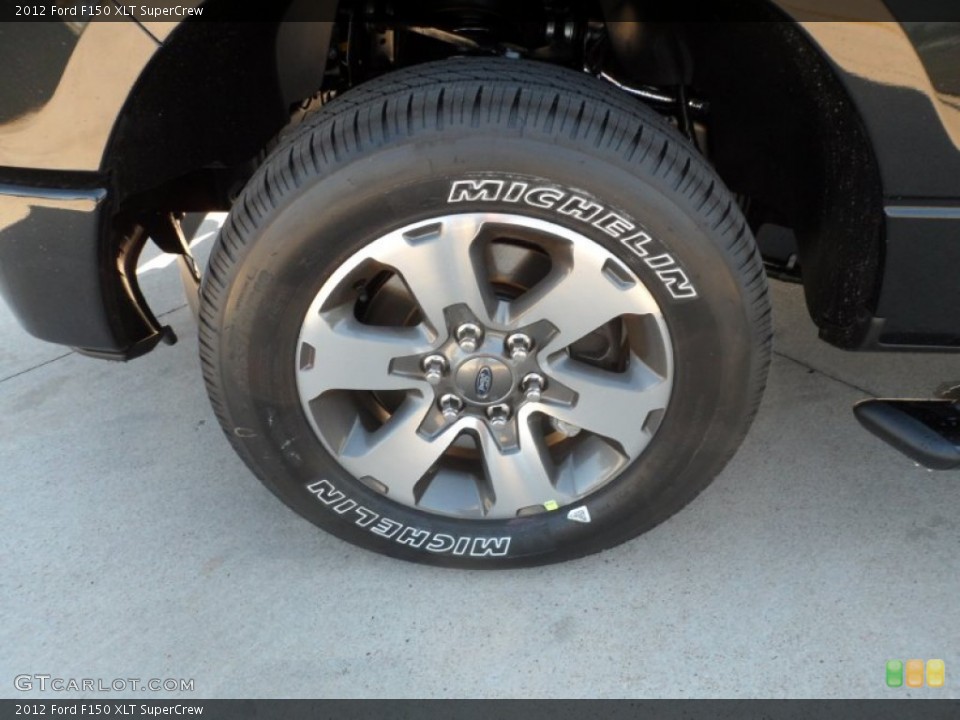 2012 Ford F150 XLT SuperCrew Wheel and Tire Photo #57171212