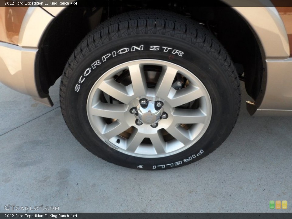 2012 Ford Expedition EL King Ranch 4x4 Wheel and Tire Photo #57171537
