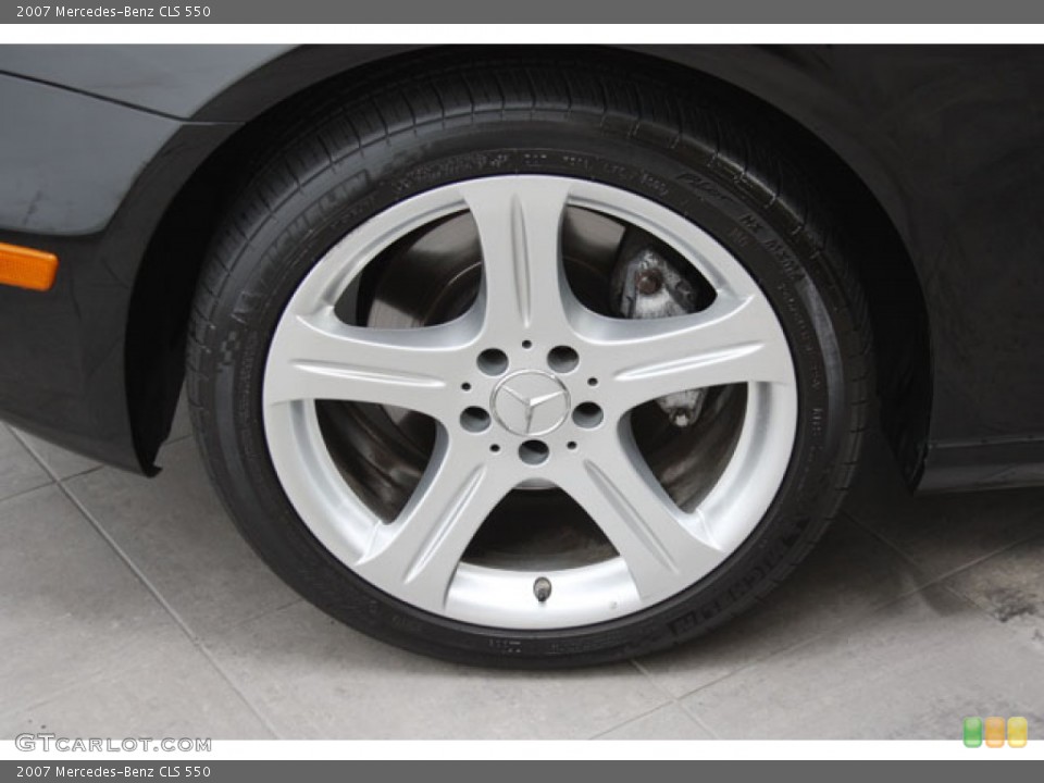 2007 Mercedes-Benz CLS 550 Wheel and Tire Photo #57173177