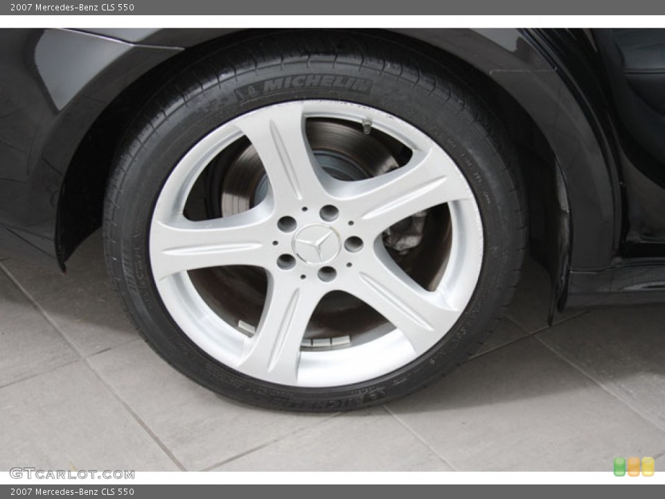 2007 Mercedes-Benz CLS 550 Wheel and Tire Photo #57173192