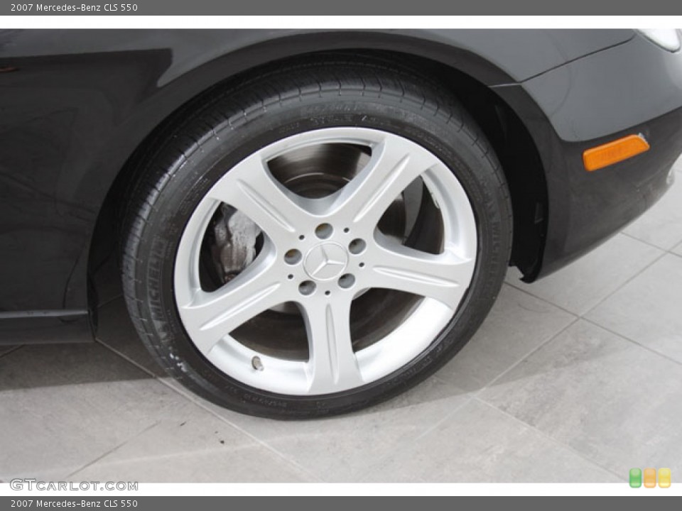 2007 Mercedes-Benz CLS 550 Wheel and Tire Photo #57173201