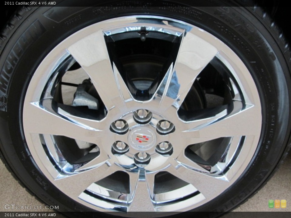 2011 Cadillac SRX 4 V6 AWD Wheel and Tire Photo #57174673
