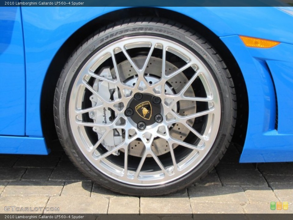 2010 Lamborghini Gallardo LP560-4 Spyder Wheel and Tire Photo #57176426