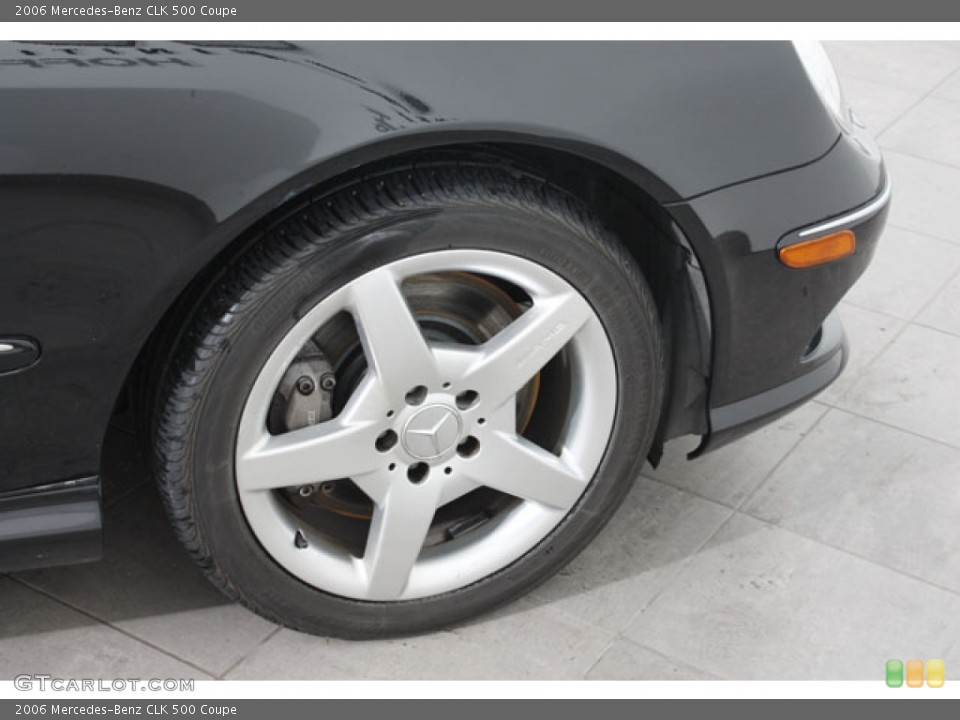 2006 Mercedes-Benz CLK 500 Coupe Wheel and Tire Photo #57176462