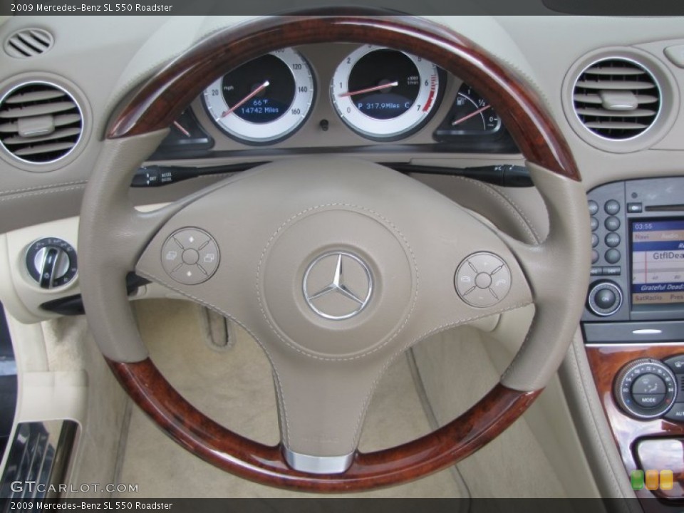2009 Mercedes-Benz SL 550 Roadster Wheel and Tire Photo #57176683