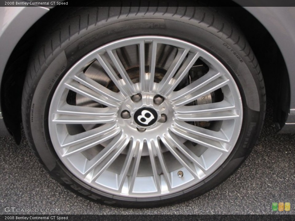2008 Bentley Continental GT Speed Wheel and Tire Photo #57178244