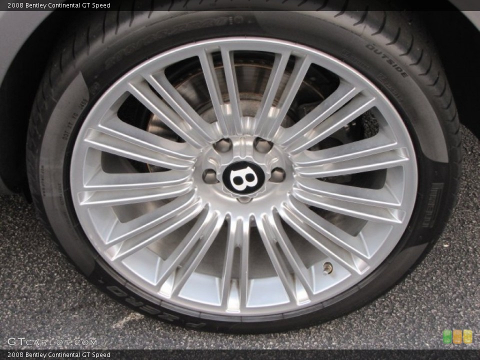 2008 Bentley Continental GT Speed Wheel and Tire Photo #57178254