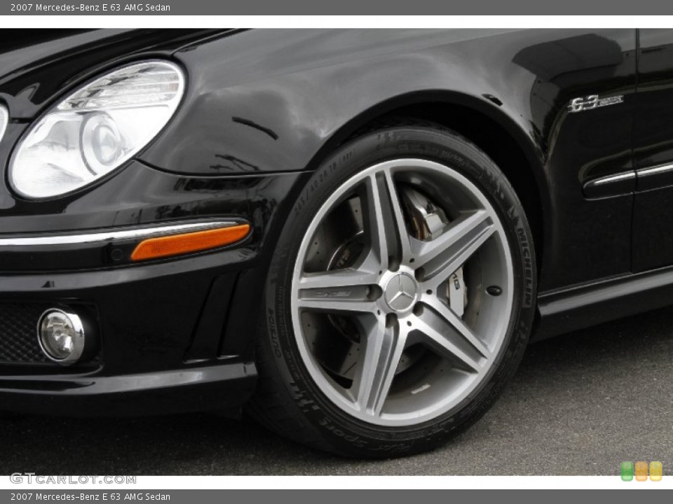 2007 Mercedes-Benz E 63 AMG Sedan Wheel and Tire Photo #57180301