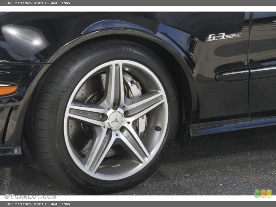 2007 Mercedes-Benz E 63 AMG Sedan Wheel and Tire Photo #57180475