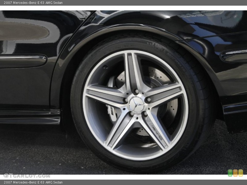 2007 Mercedes-Benz E 63 AMG Sedan Wheel and Tire Photo #57180484