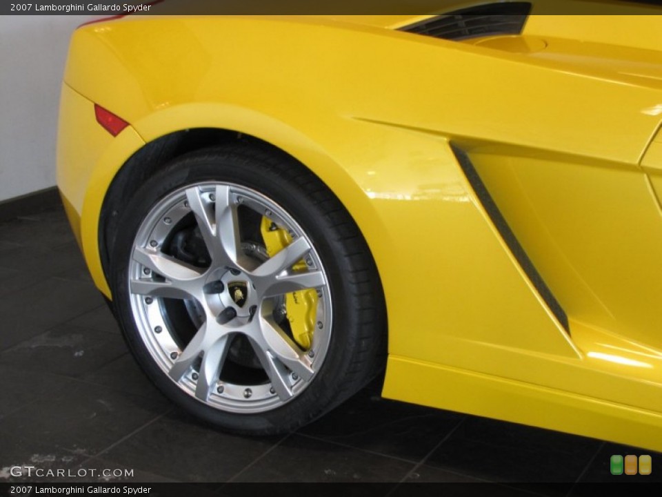 2007 Lamborghini Gallardo Spyder Wheel and Tire Photo #57180901