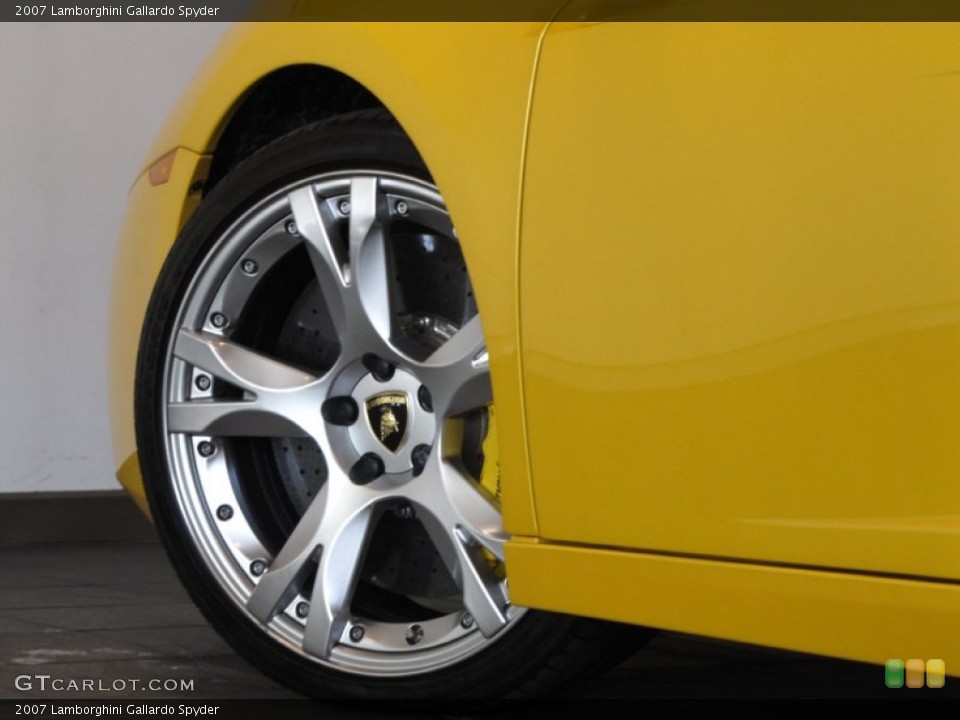 2007 Lamborghini Gallardo Spyder Wheel and Tire Photo #57181024