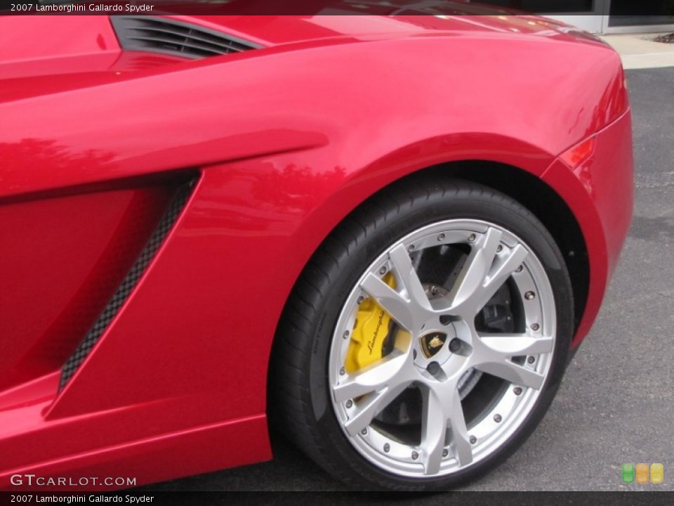 2007 Lamborghini Gallardo Spyder Wheel and Tire Photo #57183709