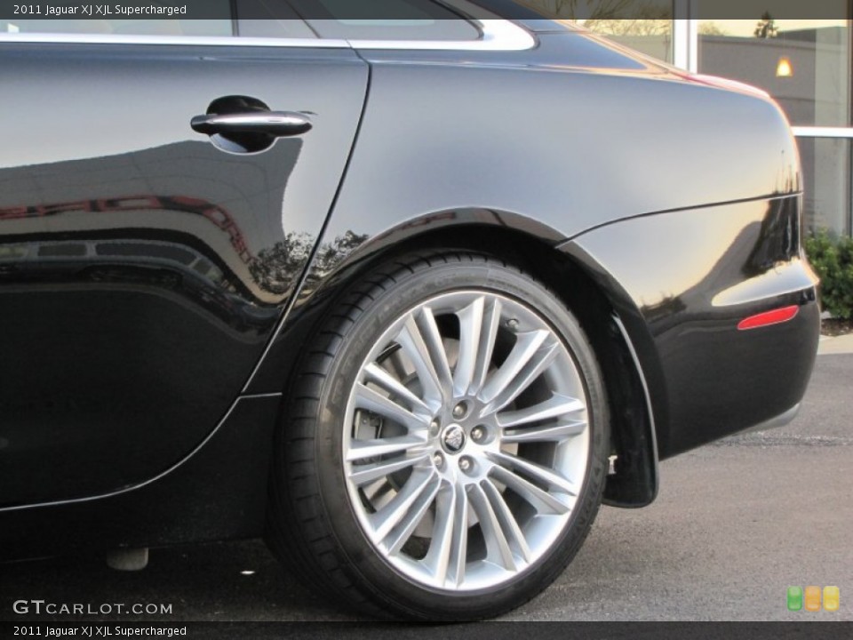 2011 Jaguar XJ XJL Supercharged Wheel and Tire Photo #57186532