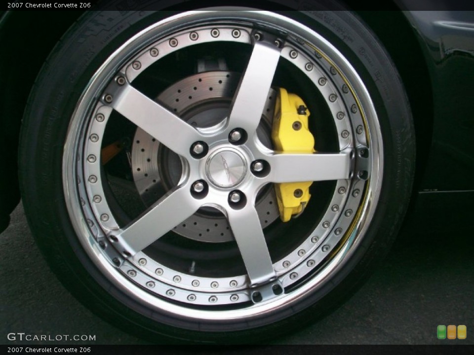 2007 Chevrolet Corvette Custom Wheel and Tire Photo #57192768