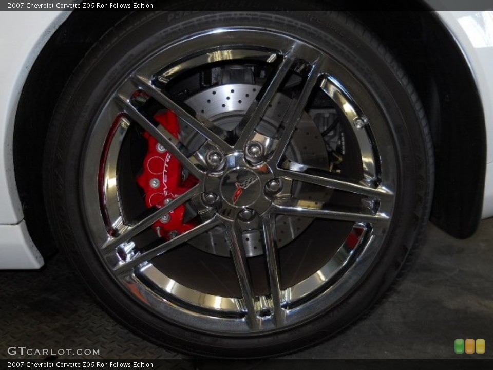 2007 Chevrolet Corvette Z06 Ron Fellows Edition Wheel and Tire Photo #57193285