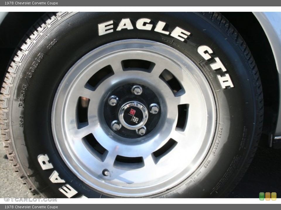1978 Chevrolet Corvette Wheels and Tires