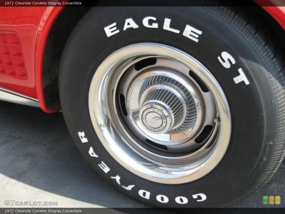 1972 Chevrolet Corvette Stingray Convertible Wheel and Tire Photo #57194044