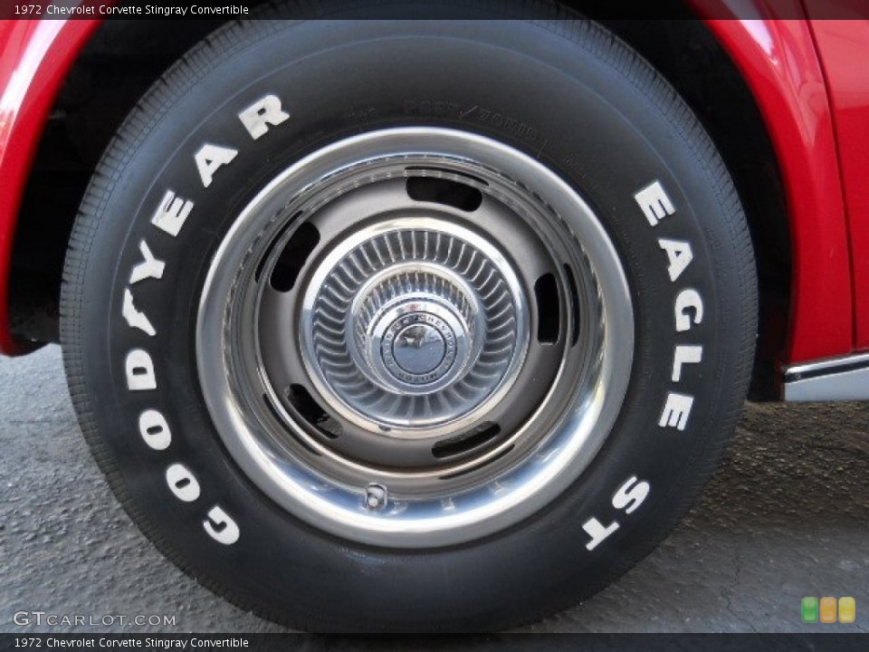 1972 Chevrolet Corvette Stingray Convertible Wheel and Tire Photo #57194056