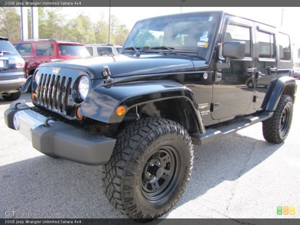 2008 Jeep Wrangler Unlimited Custom Wheel and Tire Photo #57196252
