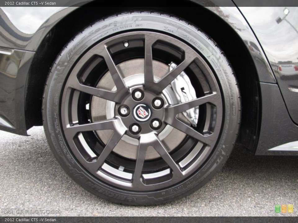 2012 Cadillac CTS -V Sedan Wheel and Tire Photo #57197368