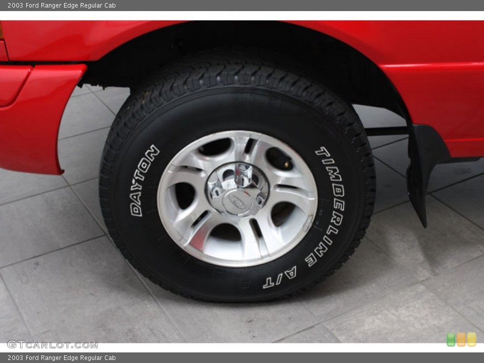 2003 Ford Ranger Edge Regular Cab Wheel and Tire Photo #57198172