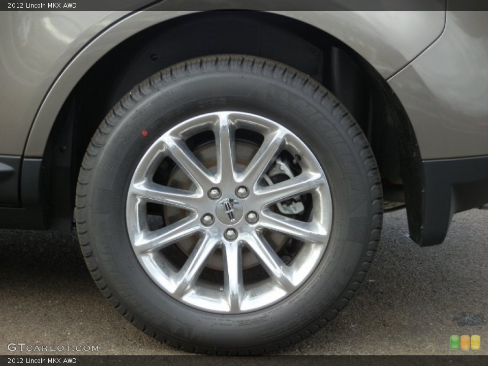 2012 Lincoln MKX AWD Wheel and Tire Photo #57203354