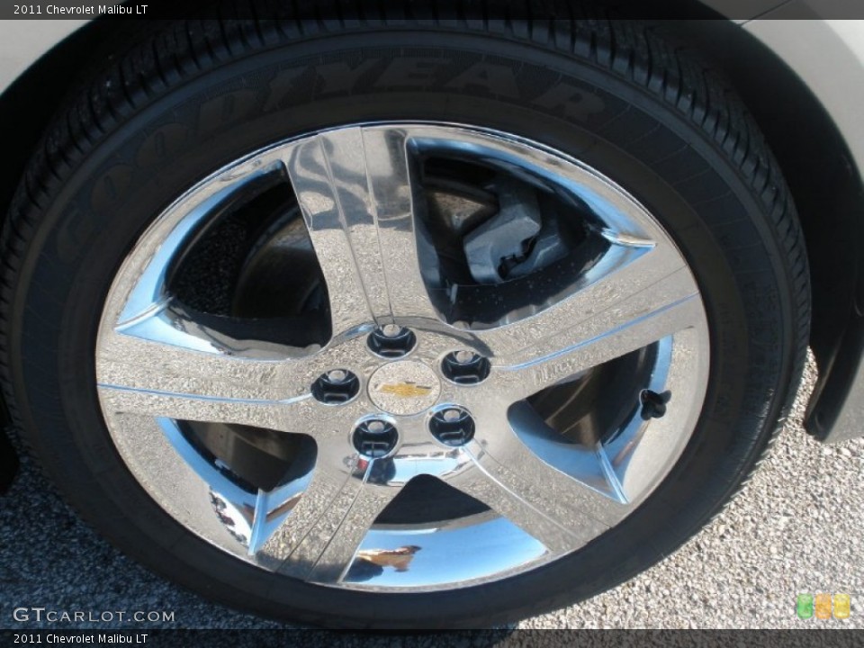 2011 Chevrolet Malibu LT Wheel and Tire Photo #57204580
