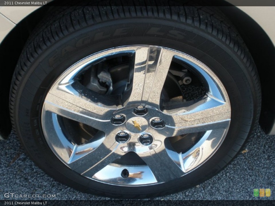 2011 Chevrolet Malibu LT Wheel and Tire Photo #57204589