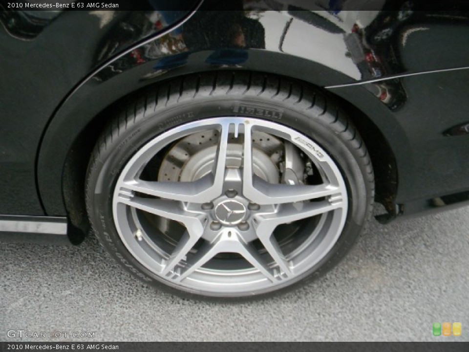 2010 Mercedes-Benz E 63 AMG Sedan Wheel and Tire Photo #57206312