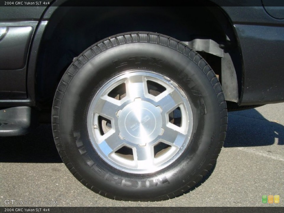 2004 GMC Yukon SLT 4x4 Wheel and Tire Photo #57209614