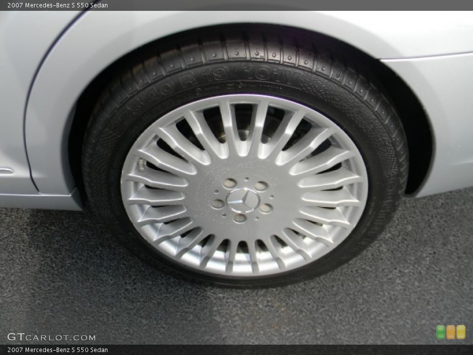 2007 Mercedes-Benz S 550 Sedan Wheel and Tire Photo #57211051