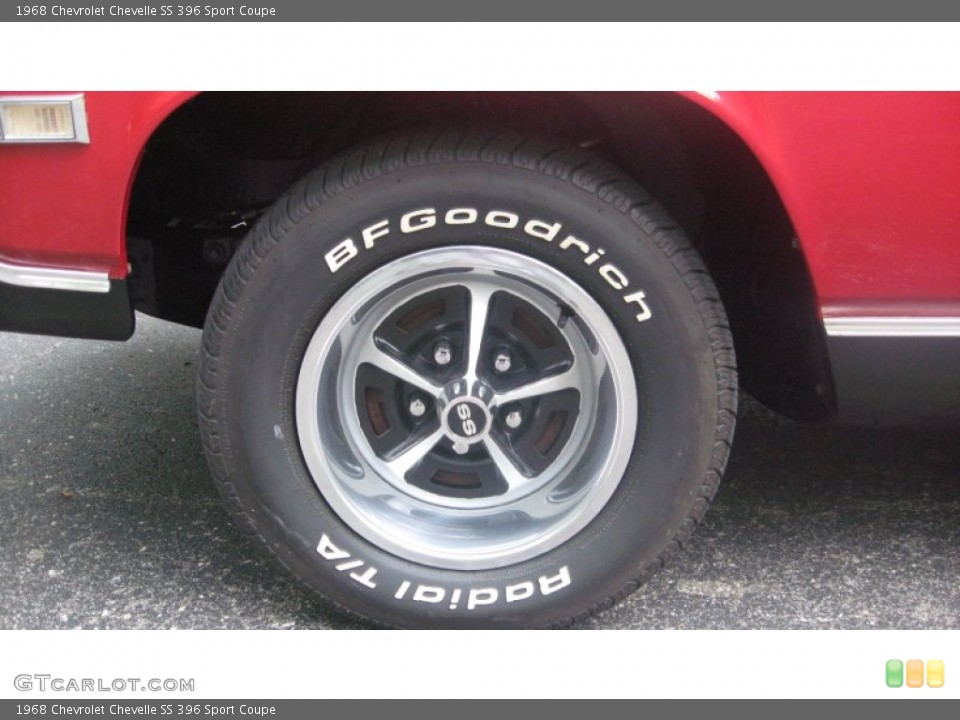 1968 Chevrolet Chevelle SS 396 Sport Coupe Wheel and Tire Photo #57215299