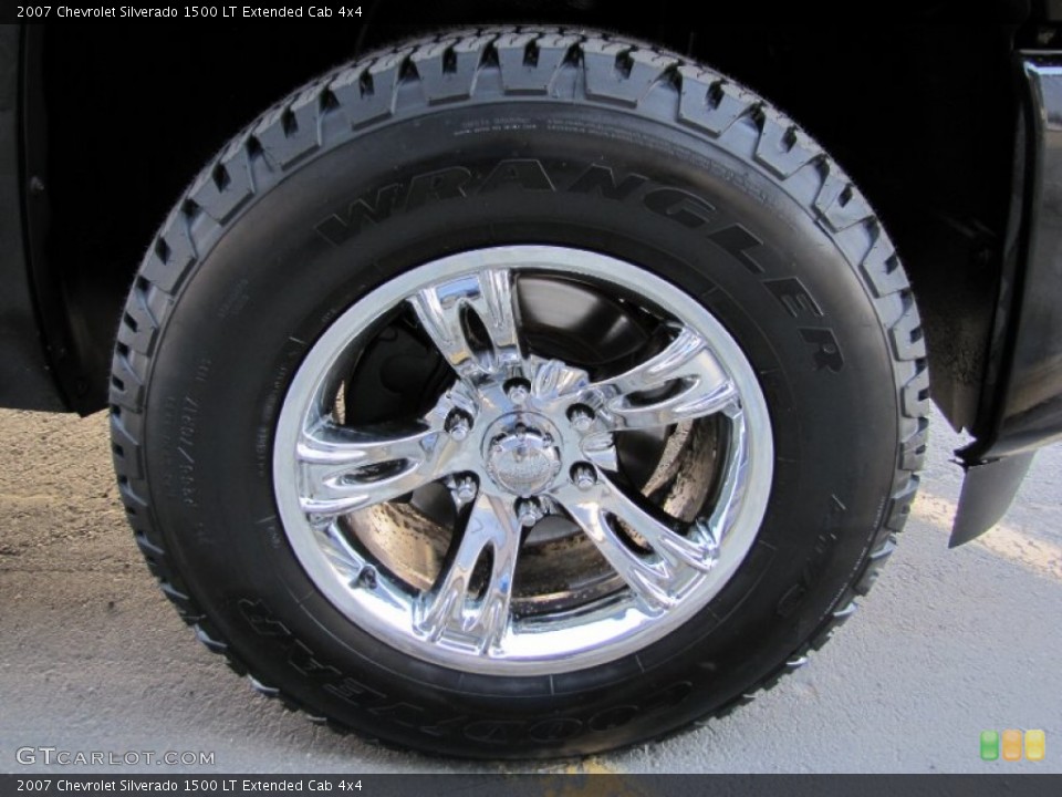 2007 Chevrolet Silverado 1500 Custom Wheel and Tire Photo #57223102