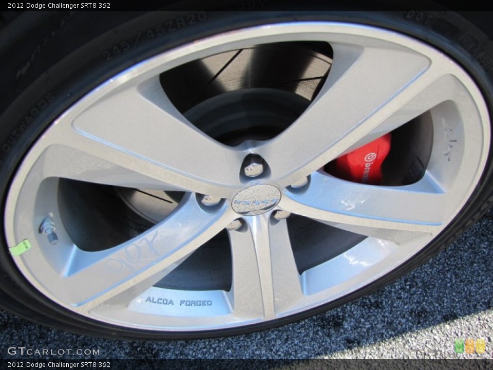 2012 Dodge Challenger SRT8 392 Wheel and Tire Photo #57226413