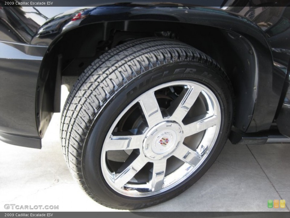 2009 Cadillac Escalade ESV Wheel and Tire Photo #57229821