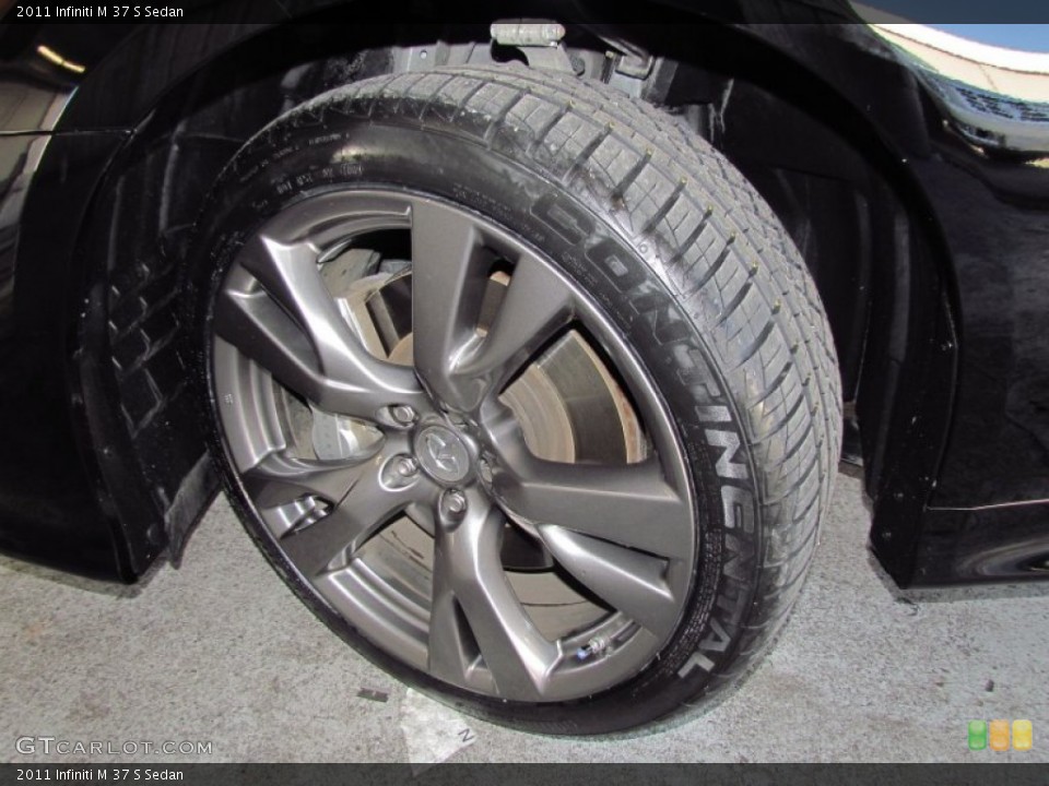 2011 Infiniti M 37 S Sedan Wheel and Tire Photo #57233042