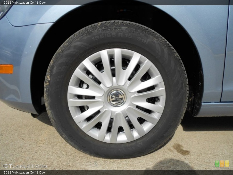 2012 Volkswagen Golf 2 Door Wheel and Tire Photo #57233432