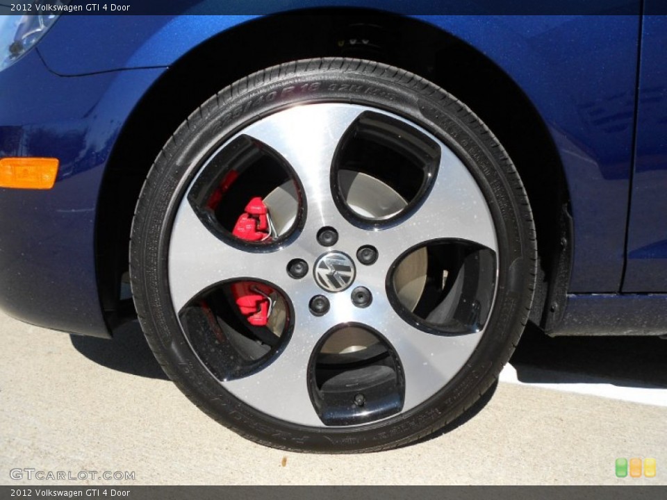 2012 Volkswagen GTI 4 Door Wheel and Tire Photo #57233837