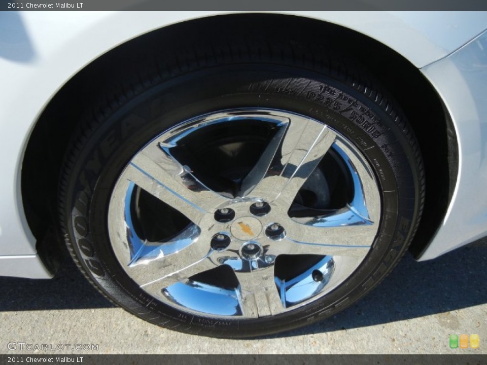 2011 Chevrolet Malibu LT Wheel and Tire Photo #57233852