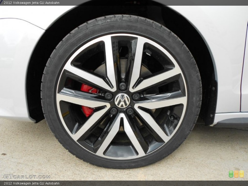 2012 Volkswagen Jetta GLI Autobahn Wheel and Tire Photo #57235322