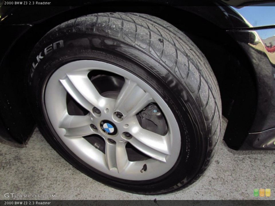 2000 BMW Z3 2.3 Roadster Wheel and Tire Photo #57236639