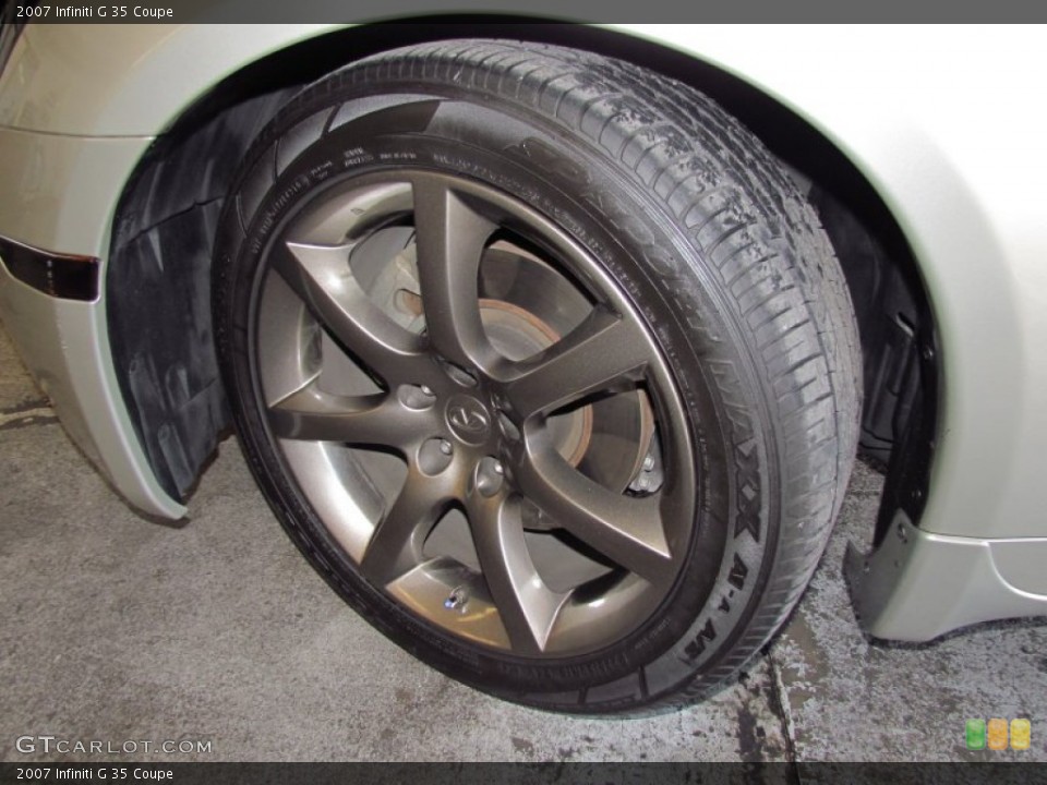 2007 Infiniti G 35 Coupe Wheel and Tire Photo #57236834