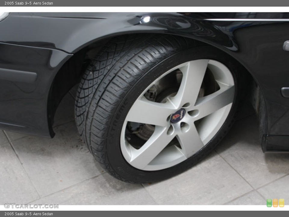 2005 Saab 9-5 Aero Sedan Wheel and Tire Photo #57237989